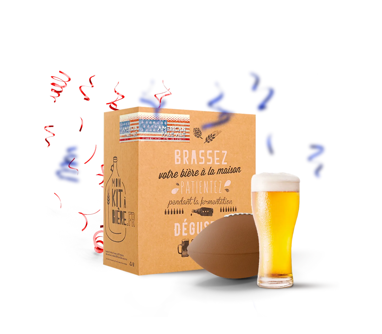 Kit complet de Brassage Artisanal Bière Blanche 5 litres - Mon Kit à Bière  - Kit de brassage pour réaliser une bonne bière maison