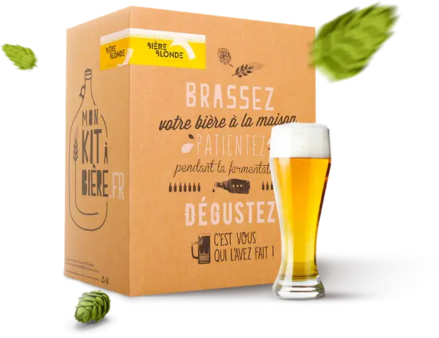 Kit complet de Brassage Artisanal Bière Blonde 5 litres - Mon Kit
